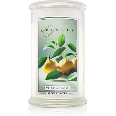 Kringle Candle Yuzu & Sage geurkaars 623 g Kringle Candle Yuzu & Sage geurkaars 623 g