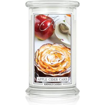 Kringle Candle Classic Apple Cider Cake geurkaars 623 g Kringle Candle Classic Apple Cider Cake geurkaars 623 g