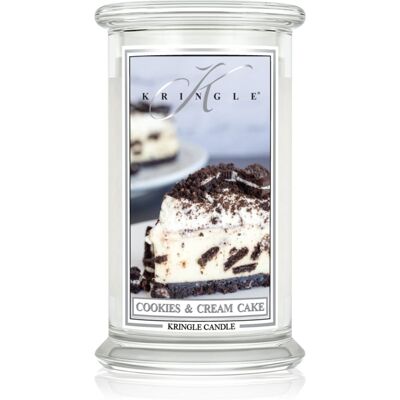 Kringle Candle Cookies & Cream Cake geurkaars met dop 623 g Kringle Candle Cookies & Cream Cake geurkaars met dop 623 g
