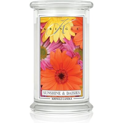 Kringle Candle Classic Sunshine & Daisies geurkaars 623 g Kringle Candle Classic Sunshine & Daisies geurkaars 623 g