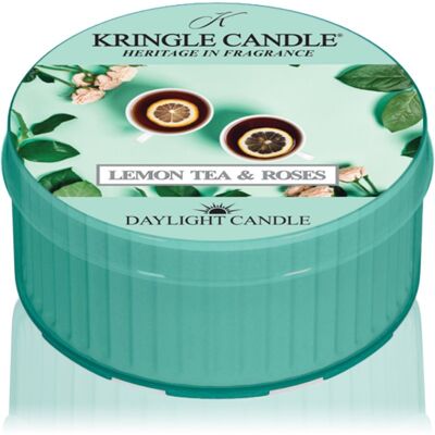 Kringle Candle Lemon Tea & Roses geurkaars 42 g Kringle Candle Lemon Tea & Roses geurkaars 42 g