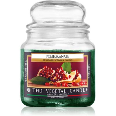 THD Italian Luxury Pomegranate geurkaars 400 g THD Italian Luxury Pomegranate geurkaars 400 g