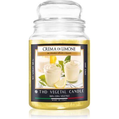 THD Italian Luxury Crema Di Limone geurkaars 600 g THD Italian Luxury Crema Di Limone geurkaars 600 g
