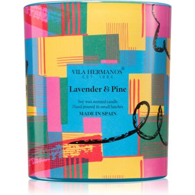 Vila Hermanos 70ths Year Lavender & Pine geurkaars 200 g Vila Hermanos 70ths Year Lavender & Pine geurkaars 200 g