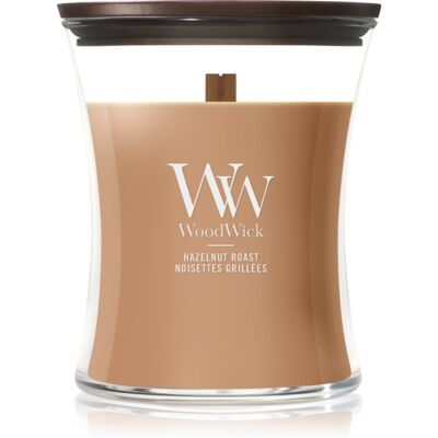 Woodwick Hazelnut Roast geurkaars met een houten lont 275 g Woodwick Hazelnut Roast geurkaars met een houten lont 275 g