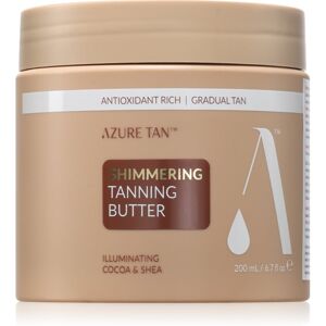 Azure Tan Glanzende Zelfbruinende Boter - Zelfbruiningsbalsem Azure Tan Glanzende Zelfbruinende Boter - Zelfbruiningsbalsem