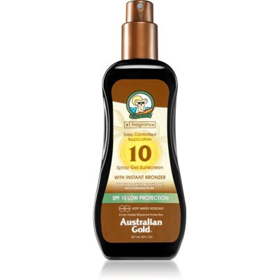 Australian Gold Spray Gel plus Bronzer SPF 10 (237 ml) Australian Gold Spray Gel plus Bronzer SPF 10 (237 ml)
