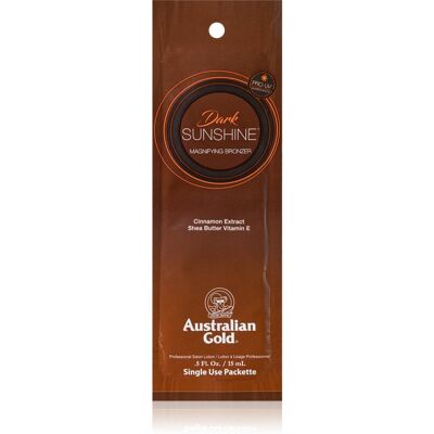 Australian Gold Dark Sunshine Magnifying Bronzer Bronzer voor Gezicht en Lichaam 15 ml Australian Gold Dark Sunshine Magnifying Bronzer Bronzer voor Gezicht en Lichaam 15 ml