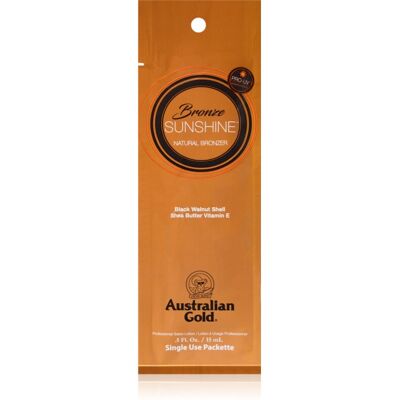 Australian Gold Bronze Sunshine - Natuurlijke bruiningscrème 15ml Australian Gold Bronze Sunshine - Natuurlijke bruiningscrème 15ml