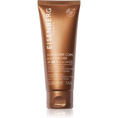 Eisenberg SPF 30 Zonnebrandcrème voor het Lichaam - Voor-bruiningsproduct voor Vrouwen Eisenberg SPF 30 Zonnebrandcrème voor het Lichaam - Voor-bruiningsproduct voor Vrouwen