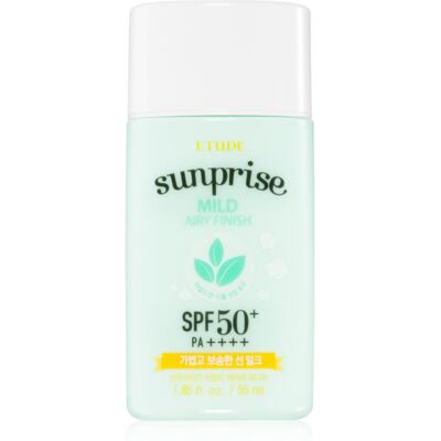ETUDE Sunprise Mild Airy Finish Mineraal Beschermende Gezichtsfluid SPF 50+ 55 ml ETUDE Sunprise Mild Airy Finish Mineraal Beschermende Gezichtsfluid SPF 50+ 55 ml
