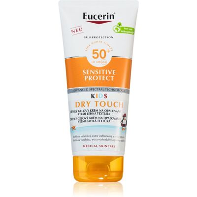Eucerin Sun Kids Sensitive Protect Gel-Cream SPF50+ Kinder zonnebrandcrème SPF 50+ 200 ml Eucerin Sun Kids Sensitive Protect Gel-Cream SPF50+ Kinder zonnebrandcrème SPF 50+ 200 ml