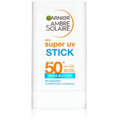 Garnier Super UV Stick zonnebrandstick voor Lichaam en Gezicht SPF 50+ 18 g Garnier Super UV Stick zonnebrandstick voor Lichaam en Gezicht SPF 50+ 18 g