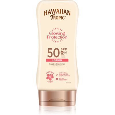 Hawaiian Tropic Glowing Protection Sunscreen Lotion Zonnebrandmelk SPF 50 170 ml Hawaiian Tropic Glowing Protection Sunscreen Lotion Zonnebrandmelk SPF 50 170 ml