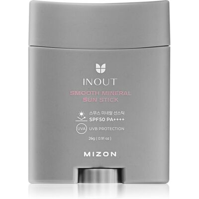 Mizon Inout Smooth Mineral Sun Stick Mineraal Beschermende Gezichtscrème en Gevoelige Plekjes in Stick SPF 50+ 26 g Mizon Inout Smooth Mineral Sun Stick Mineraal Beschermende Gezichtscrème en Gevoelige Plekjes in Stick SPF 50+ 26 g