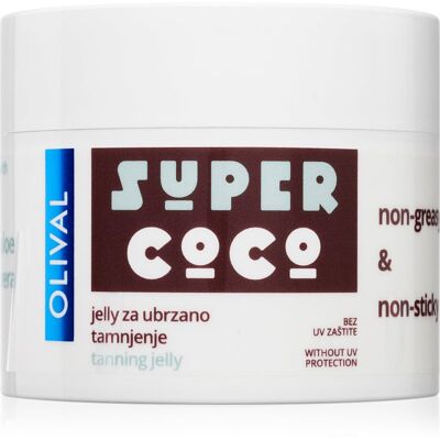 Olival SUPER Coco Hydraterende Gel voor Brons - Lichaamscrème Olival SUPER Coco Hydraterende Gel voor Brons - Lichaamscrème