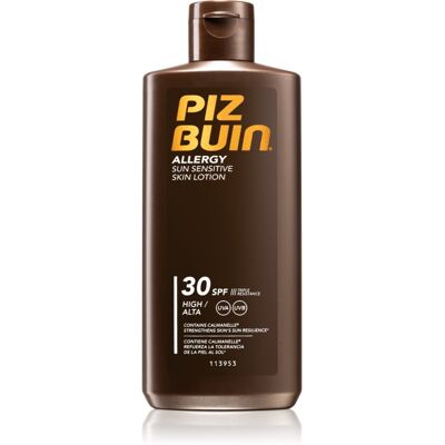 Piz Buin Allergy SPF30 Zonnebrandlotion - Gevoelige huid Piz Buin Allergy SPF30 Zonnebrandlotion - Gevoelige huid