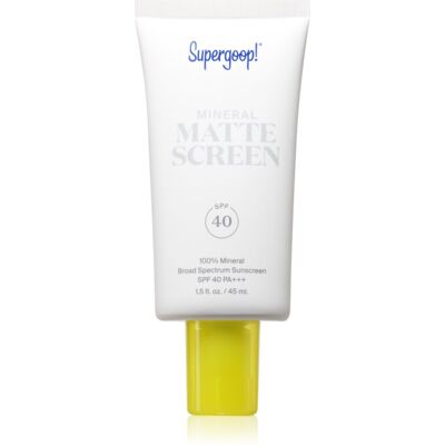 Supergoop Mineral Mattescreen SPF 40 - Zonnebrandcrème Supergoop Mineral Mattescreen SPF 40 - Zonnebrandcrème