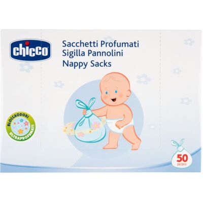 Chicco Nappy Sacks luierzakjes 50 st Chicco Nappy Sacks luierzakjes 50 st