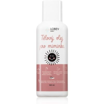 Lobey Baby Care Body Oil Body Olie voor baby’s 100 ml Lobey Baby Care Body Oil Body Olie voor baby’s 100 ml
