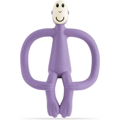 Matchstick Monkey Paarse Bijtring - Vanaf 3 maanden Matchstick Monkey Paarse Bijtring - Vanaf 3 maanden