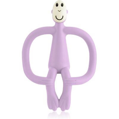 Matchstick Monkey Teething Toy and Gel Applicator bijtring met Borstel 2in1 Lilac 1 st Matchstick Monkey Teething Toy and Gel Applicator bijtring met Borstel 2in1 Lilac 1 st