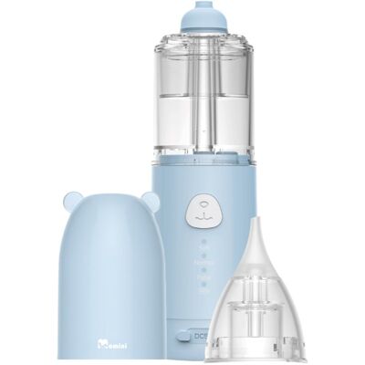 Momini NanoFlush - Neusreiniger en zuigapparaat - 3 modi - Hygiëne Momini NanoFlush - Neusreiniger en zuigapparaat - 3 modi - Hygiëne