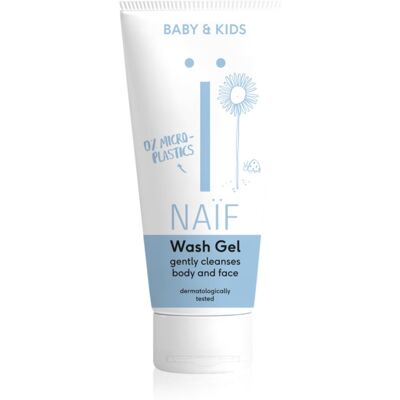 Naif Baby & Kids Wash Gel reinigingsgel voor kinderen en baby‘s voor Lichaam en Gezicht 100 ml Naif Baby & Kids Wash Gel reinigingsgel voor kinderen en baby‘s voor Lichaam en Gezicht 100 ml