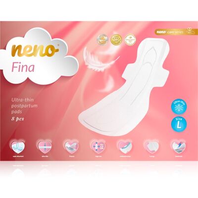 NENO Fina kraamverband Maat L Ultra-thin 8 st NENO Fina kraamverband Maat L Ultra-thin 8 st
