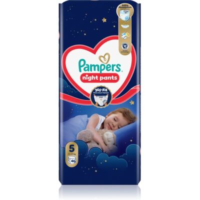 Pampers Night Pants Size 5 wegwerp-luierbroekjes voor ’s nachts 11-17 kg 46 st Pampers Night Pants Size 5 wegwerp-luierbroekjes voor ’s nachts 11-17 kg 46 st