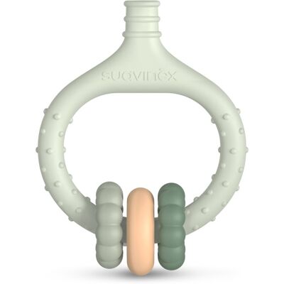 Suavinex Gum Massager bijtring 0 m+ Green 1 st Suavinex Gum Massager bijtring 0 m+ Green 1 st