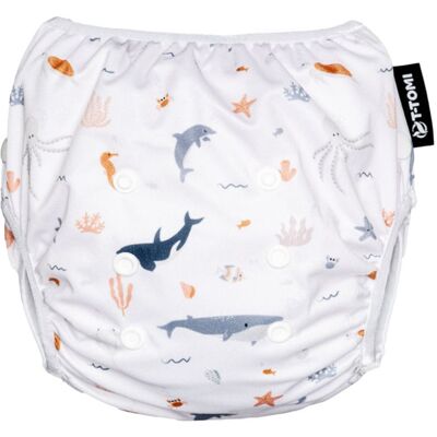 T-TOMI Diaper Swimwear Seaworld wasbare zwemluier 5 - 15 kg 1 st T-TOMI Diaper Swimwear Seaworld wasbare zwemluier 5 - 15 kg 1 st