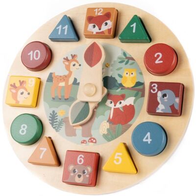 ZOPA Houten Activiteit Klok - Educatief Speelgoed ZOPA Houten Activiteit Klok - Educatief Speelgoed
