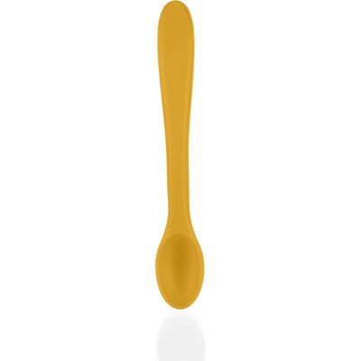 Zopa Geel Mosterd Silicone Lepel - Voor Kinderen Zopa Geel Mosterd Silicone Lepel - Voor Kinderen