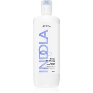 Indola Silver Shampoo - Neutraliseert Gekleurde en Gele Tonen - 1000 ml Indola Silver Shampoo - Neutraliseert Gekleurde en Gele Tonen - 1000 ml