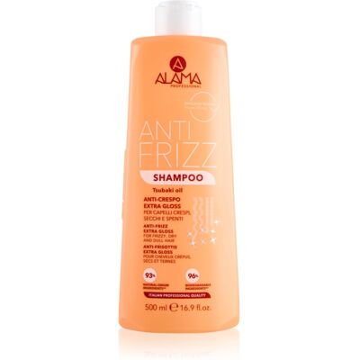 Alama Professional Anti Frizz Gloss Shampoo Shampoo tegen Kroes Haar 500 ml Alama Professional Anti Frizz Gloss Shampoo Shampoo tegen Kroes Haar 500 ml