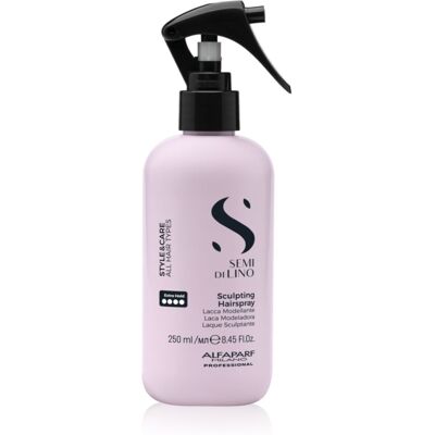 Alfaparf Milano Semi di Lino Style&Care Sculpting hairspay Haarlak met Sterke Fixatie 250 ml Alfaparf Milano Semi di Lino Style&Care Sculpting hairspay Haarlak met Sterke Fixatie 250 ml