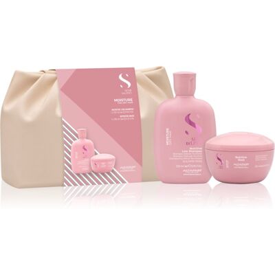 Alfaparf Milano Semi di Lino Moisture Duo Kit Gift Set voor Droog Haar Alfaparf Milano Semi di Lino Moisture Duo Kit Gift Set voor Droog Haar