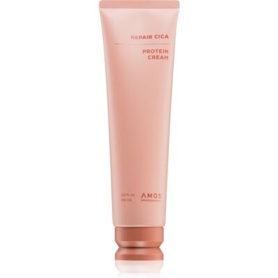 AMOS PROFESSIONAL Repair Cica Protein Cream voedende en thermo-beschermende crème voor Beschadigd Haar 150 ml AMOS PROFESSIONAL Repair Cica Protein Cream voedende en thermo-beschermende crème voor Beschadigd Haar 150 ml