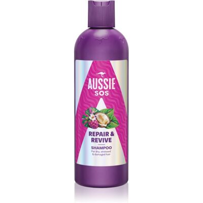 Aussie SOS Repair & Revive Voedende Shampoo voor Gestrest Haar en Hoofdhuid 500 ml Aussie SOS Repair & Revive Voedende Shampoo voor Gestrest Haar en Hoofdhuid 500 ml