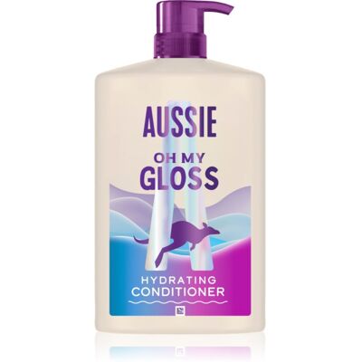 Aussie Oh My Gloss Hydrating Conditioner verhelderende en hydraterende conditioner 1000 ml Aussie Oh My Gloss Hydrating Conditioner verhelderende en hydraterende conditioner 1000 ml