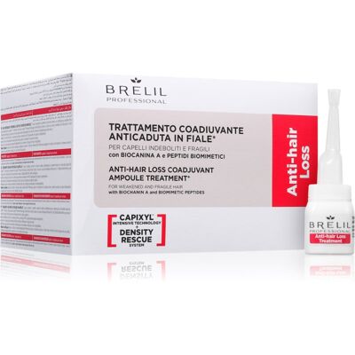 Brelil - Anti Hair Loss Treatment - 10x6 ml - Treatment Brelil - Anti Hair Loss Treatment - 10x6 ml - Treatment