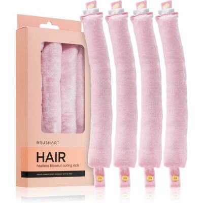 BrushArt Hair Heatless blowout curling rods krulset 4 st BrushArt Hair Heatless blowout curling rods krulset 4 st