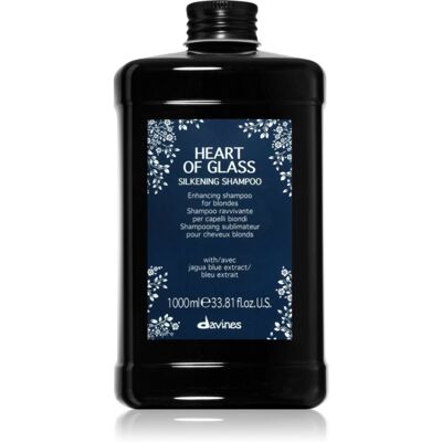 Davines Heart of Glass Silkening Shampoo Teder Reinigingsshampoo voor Blond Haar 1000 ml Davines Heart of Glass Silkening Shampoo Teder Reinigingsshampoo voor Blond Haar 1000 ml
