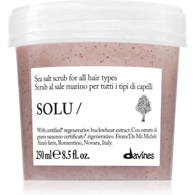 Davines Solu Sea Salt Scrub Dieptereinigende Peeling voor Alle Haartypen 250 ml Davines Solu Sea Salt Scrub Dieptereinigende Peeling voor Alle Haartypen 250 ml