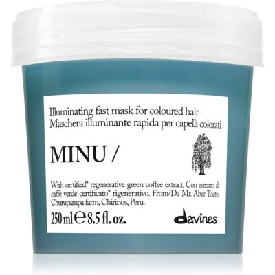 Davines Minu Illuminating Mask Verhelderende Masker voor Gekleurd Haar 250 ml Davines Minu Illuminating Mask Verhelderende Masker voor Gekleurd Haar 250 ml