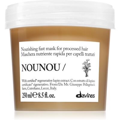 Davines NouNou Nourishing Mask Voedende Masker voor Broos Haar 250 ml Davines NouNou Nourishing Mask Voedende Masker voor Broos Haar 250 ml