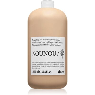 Davines NouNou Nourishing Mask Voedende Masker voor Broos Haar 1000 ml Davines NouNou Nourishing Mask Voedende Masker voor Broos Haar 1000 ml