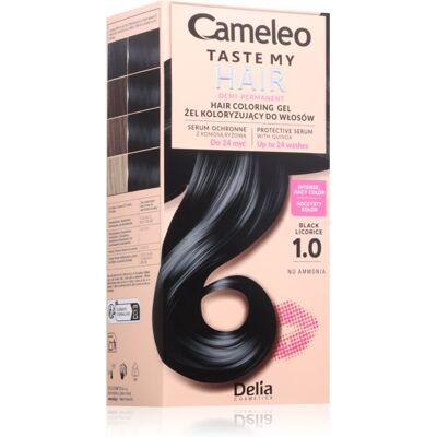 Delia Cosmetics Cameleo Taste My Hair semi-permanente haarkleuring Tint 1 st Delia Cosmetics Cameleo Taste My Hair semi-permanente haarkleuring Tint 1 st