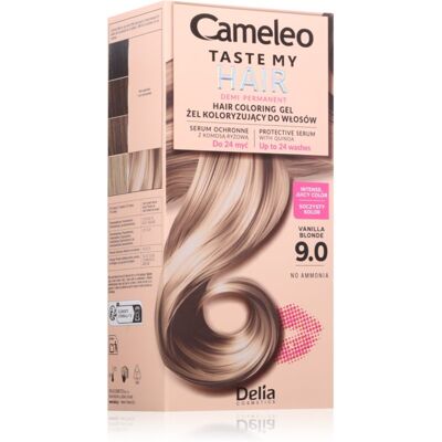 Delia Cosmetics Cameleo Taste My Hair demi-permanente haarkleuring Tint 9.0 Vanilla Blonde 1 st Delia Cosmetics Cameleo Taste My Hair demi-permanente haarkleuring Tint 9.0 Vanilla Blonde 1 st